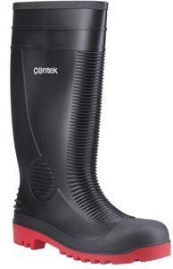 Centek Centek FS340 Safety Wellington Black/Red