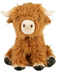 Ancol Ancol Heritage Fergus Highland Cow Dog Toy