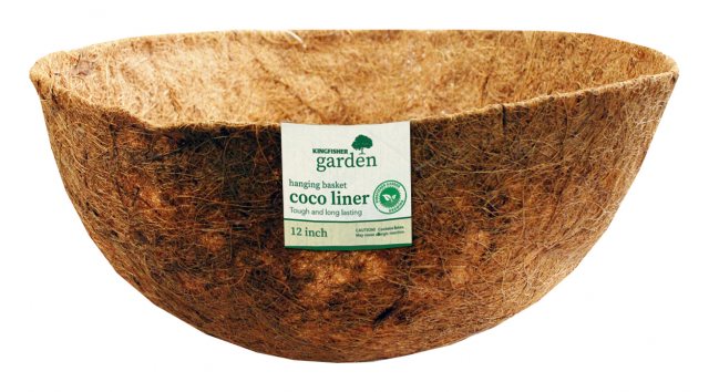 Kingfisher Coco Hanging Basket Liner
