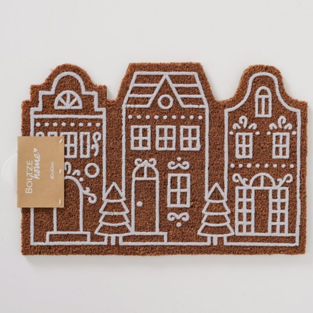 BOLTZE Boltze Gingerbread House Pure Doormat 60cm