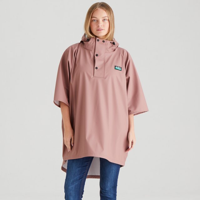 Ridgeline Ridgeline Signature Poncho Dusky Pink