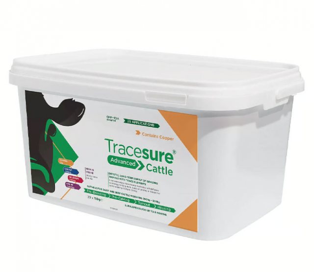 Tracesure Advanced Cattle Bolus With Copper 20 Pack