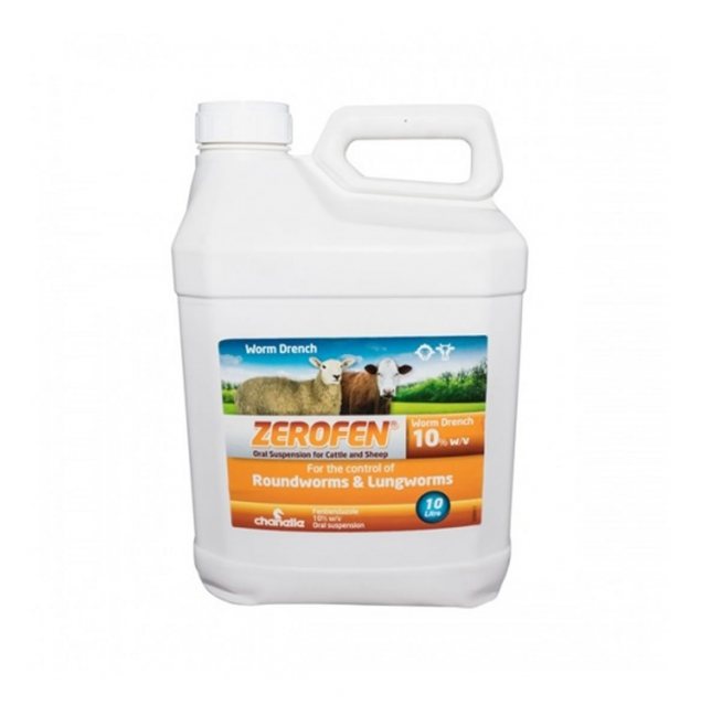 Chanelle Zerofen 10% Oral Suspension 10L