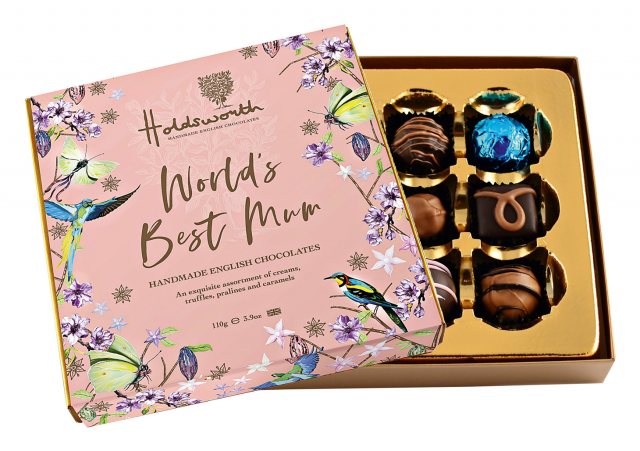 Holdsworth World's Best Mum Chocolates Gift Box 110g