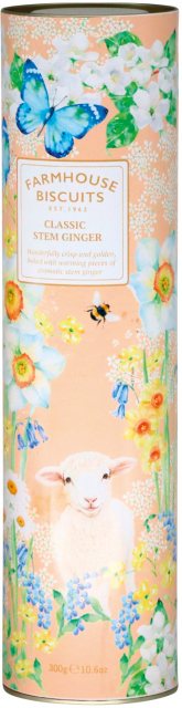 Farmhouse Biscuits Ginger Biscuits Tube 300g