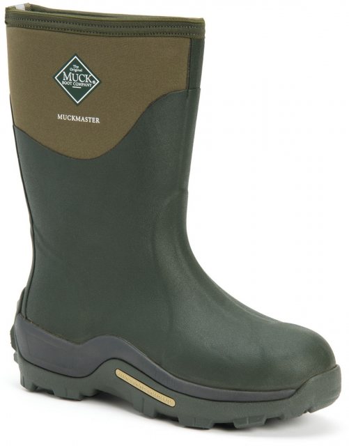 Muck Boot Muck Boots Unisex Muckmaster Mid Wellington Moss