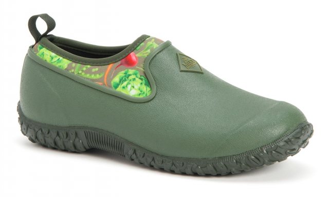 Muck Boot Muck Boots Ladies' Muckster II Slip On Shoe Green Veggie Print