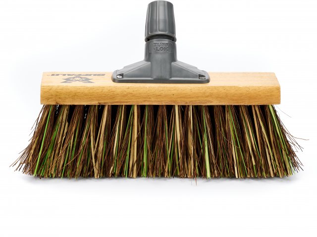 Buffalo Stiff Bassine Scavenger Broom Head 13"