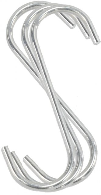 Tildenet Galvanised S Hooks 3 Pack