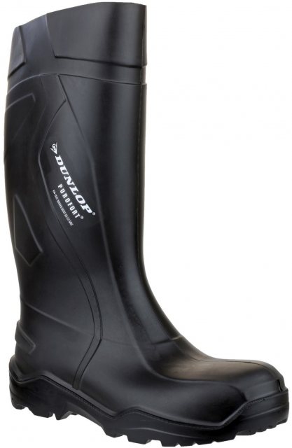 Dunlop Dunlop Men's Purofort+ Full Safety Wellington Black