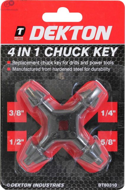 Dekton 4 In 1 Chuck Key