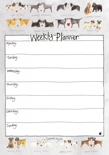 Alex Clarke Weekly Planner