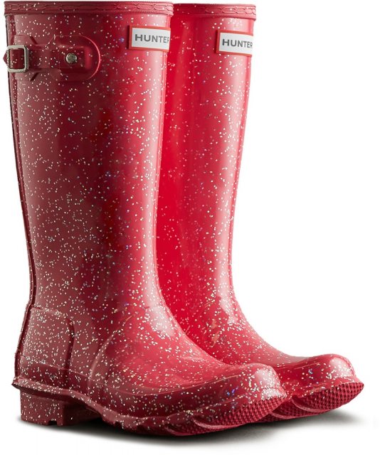 Hunter Hunter Big Kid's Giant Glitter Wellington Boot Thrift