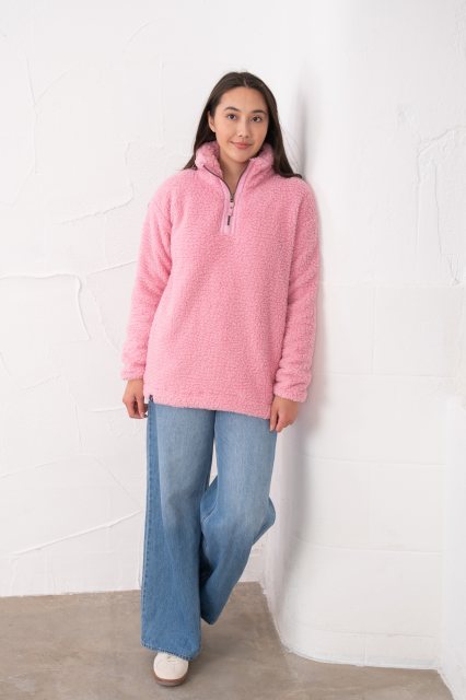Lighthouse   Lighthouse Bay Fleece Pink