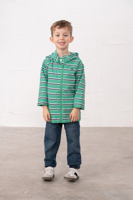 Lighthouse   Lighthouse Ethan Coat Sea Green Stripe