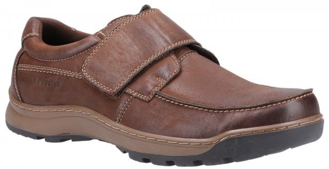 Hush Puppies Hush Puppies Casper Touch Fastening Shoe Brown