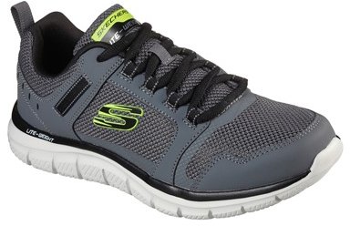 Skechers Skechers Track Knockhill Trainer Charcoal/Black