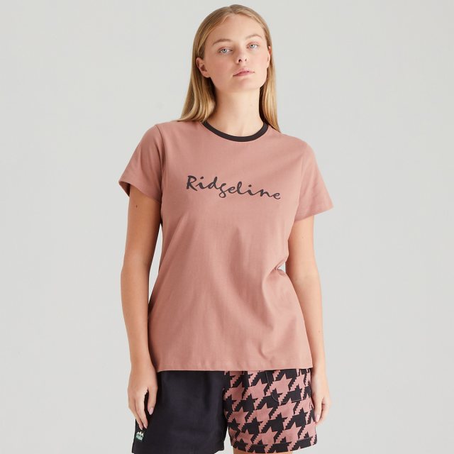 Ridgeline Ridgeline Signature T-Shirt Dusky Pink