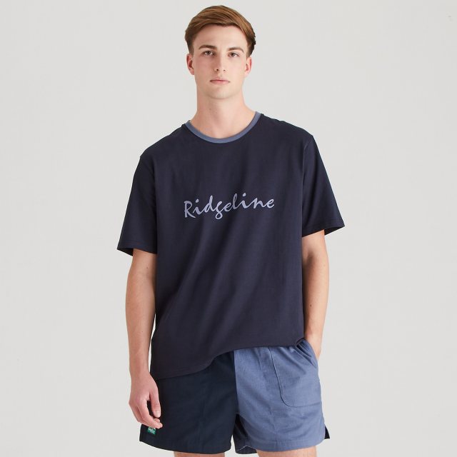 Ridgeline Ridgeline Signature T-Shirt Navy