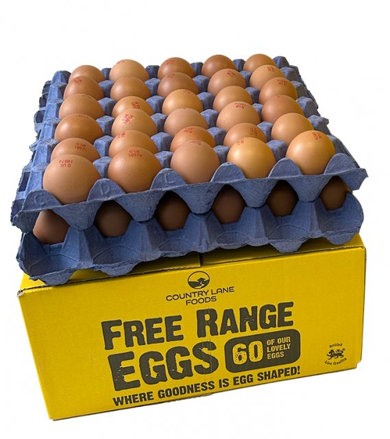 Country Lane Free Range Medium Eggs 5 Dozen