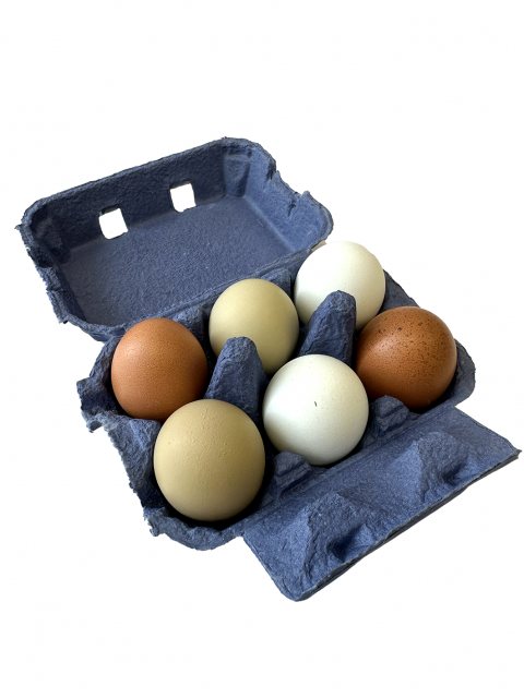 Heirloom Speciality Mixed Eggs 6 Pack