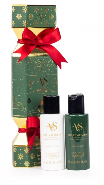 Asquith & Somerset Bath Xmas Cracker Gift Set