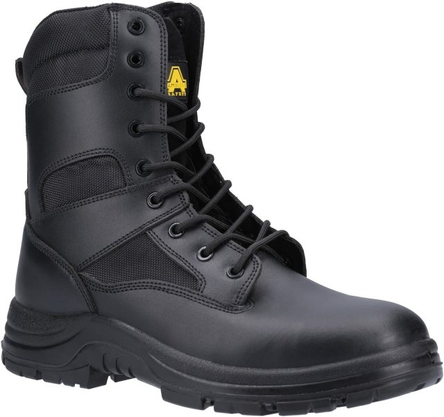 Amblers Amblers Unisex FS009C Hi Leg Safety Boot Black