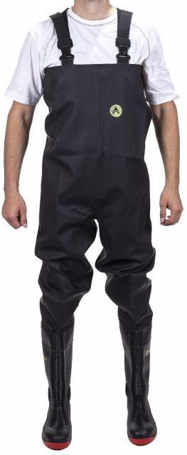 Amblers Amblers Unisex Danube Chest Safety Wader Black