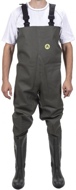 Amblers Amblers Unisex Tyne Chest Safety Wader Green