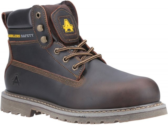 Amblers Amblers Unisex FS164 Industrial Safety Boot Brown