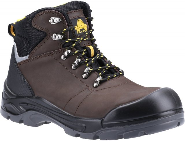 Amblers Amblers Men's AS203 Laymore Water Resistant Leather Safety Boot Brown