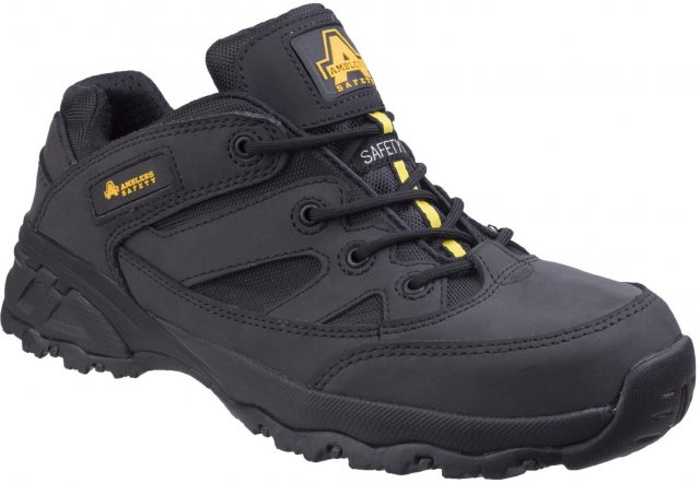 Amblers Amblers Unisex FS68C Fully Composite Metal Free Safety Trainer Black