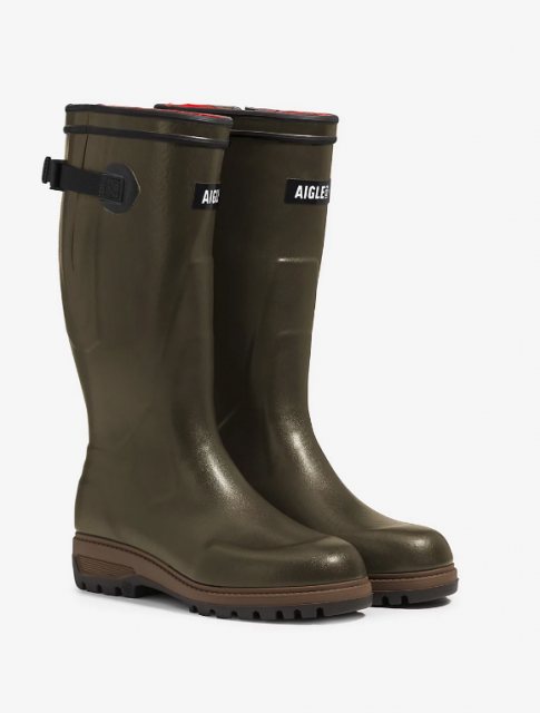 Aigle Aigle Parcours 3.0 Neoprene Wellington Vert Olive
