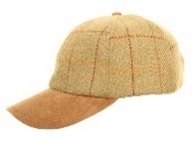 SSP Hats Faux Suede Peak Tweed Baseball Cap Assorted