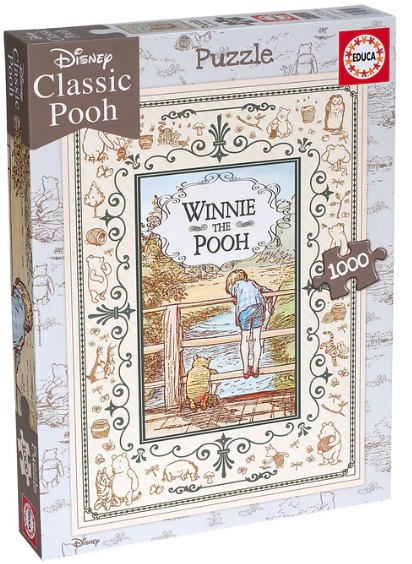 Educa Winnie The Pooh Poohsticks Jigsaw Puzzle 1000 Piece