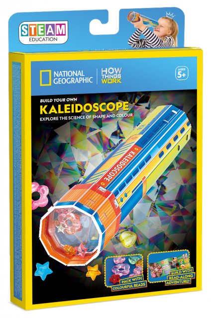 National Geographic How Things Work Build Your Own Kaleidoscope