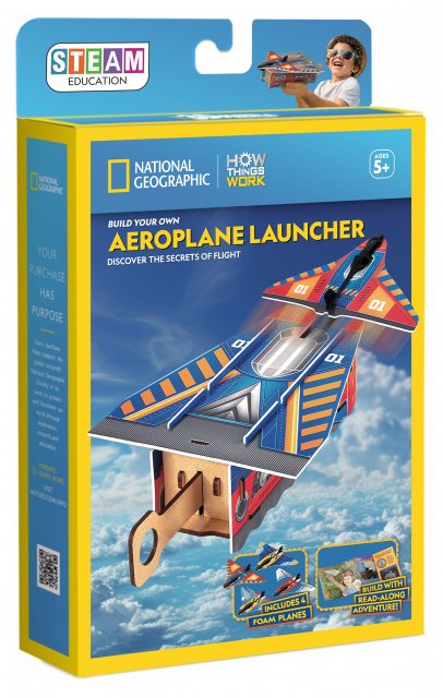 National Geographic How Things Work Aeroplane Launcher