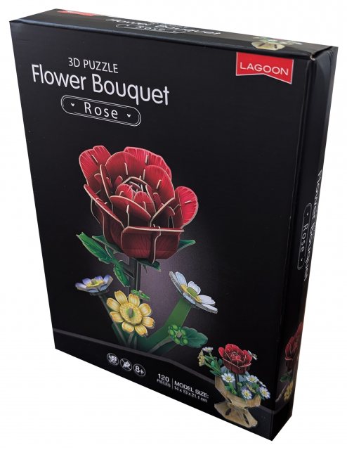Lagoon 3D Flower Bouquet Puzzle
