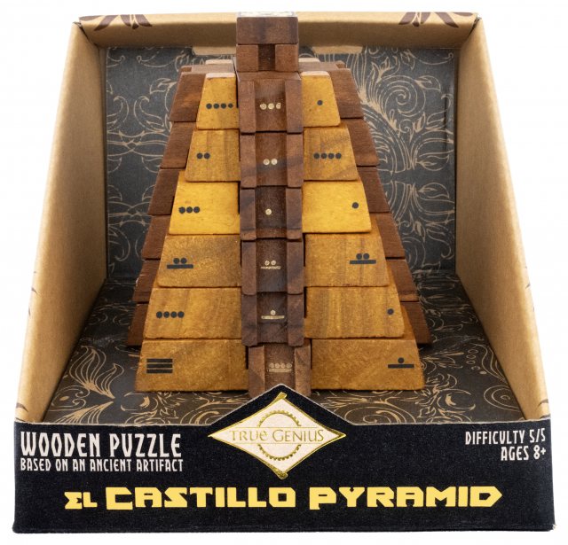 True Genius El Castillo Pyramid Puzzle