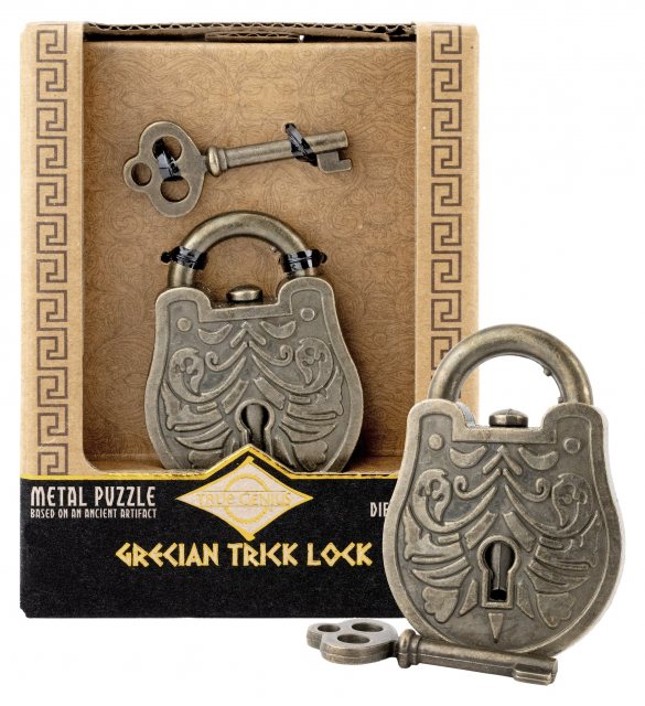 True Genius Grecian Trick Lock Puzzle