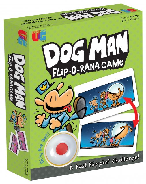 University Games Dog Man Flip O Rama Game