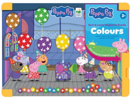 Peppa Pig Magnetic Sort & Learn Game