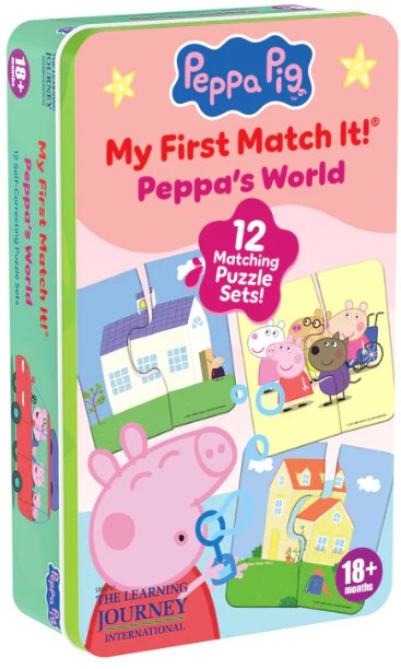 Peppa Pig My First Match It Peppa's World Game