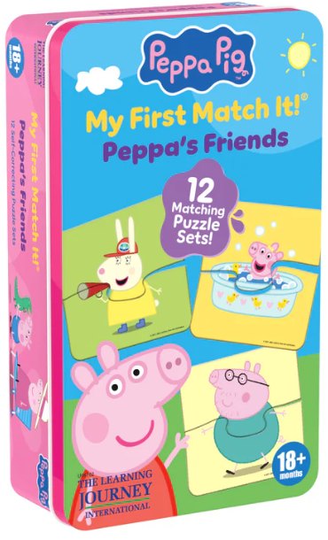 Peppa Pig My First Match Peppa's Friends Game
