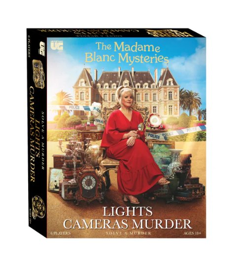 Murder Mystery Madam Blanc Lights, Camera, Murder! Game