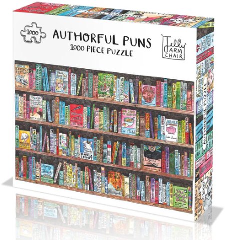 Authorful Puns Jigsaw Puzzle 1000 Piece