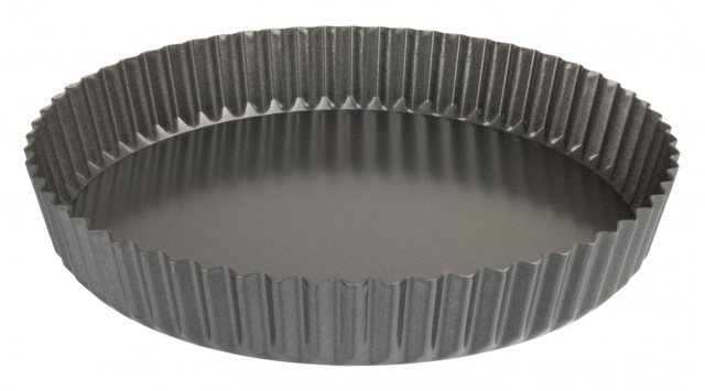 Luxe Loose Base Fluted Quiche Tin