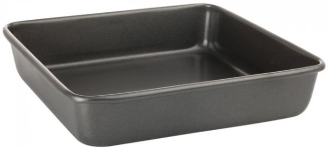 Luxe Shallow Cake Tin Square 23cm