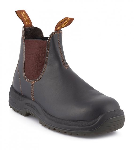 Blundstone Blundstone Unisex 192 Industrial Safety Boot Stout Brown
