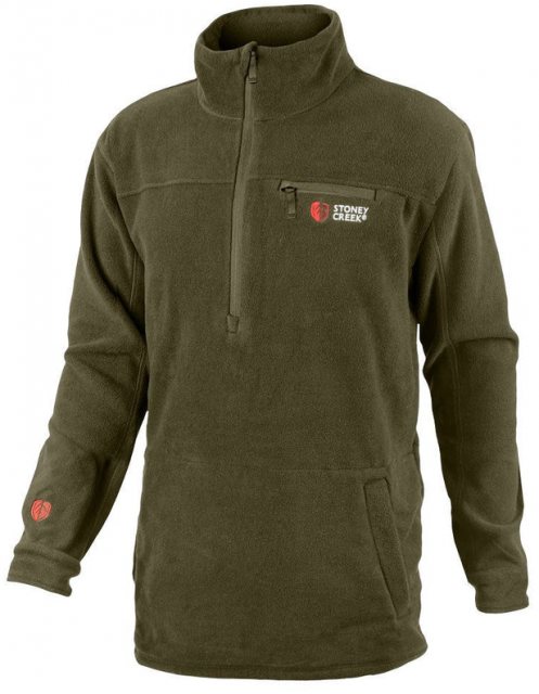 Stoney Creek Stoney Creek 1/4 Zip Top Bayleaf